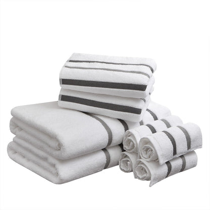 Comfort Spaces - Toallitas de baño para Ducha, Carbón, Assorted Sizes, 1, 1