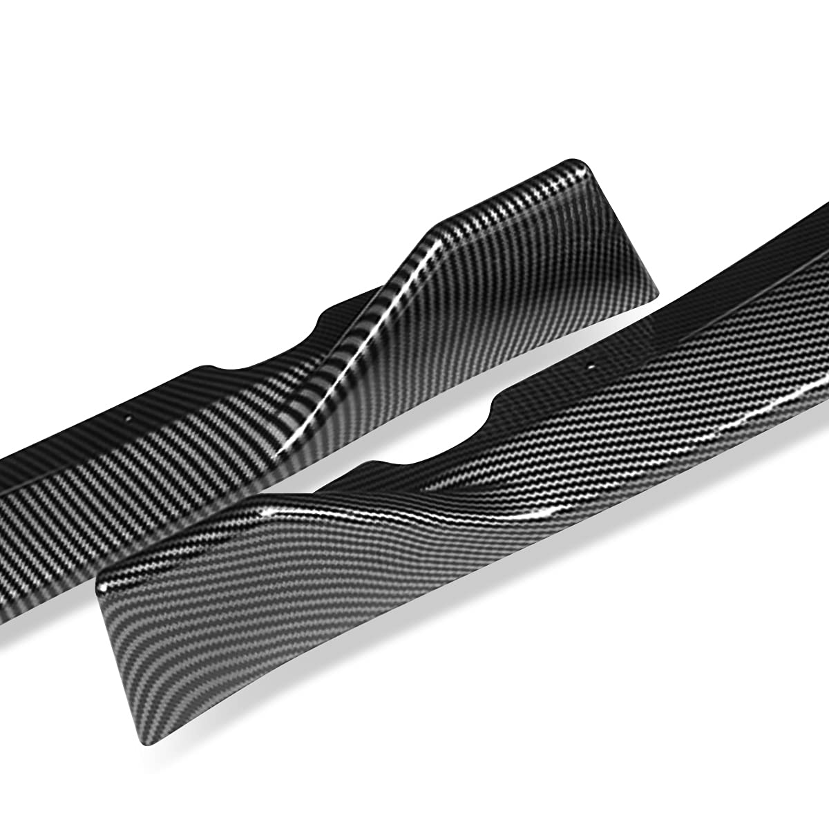 DNA MOTORING 2-PU-592-PCF Parachoques Delantero Estilo STP para Kia Optima SX SXL S 16-18, Fibra de Carbono