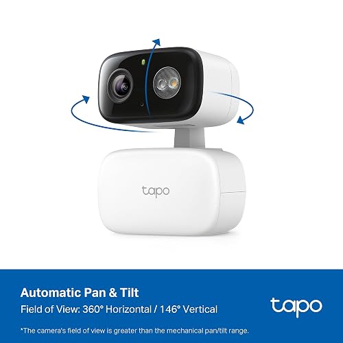 TP-Link Tapo C206 Cámara WiFi de Seguridad 360° Full HD Nocturna a Color
