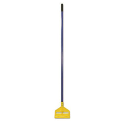 Rubbermaid Commercial Products INVADER – Mango para Trapeador Húmedo de Fibra de Vidrio de 152.4 cm (60"), Mango Industrial Resistente para Mopa Profesional, Azul FGH14600BL00