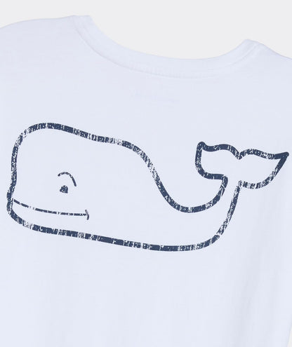Vineyard Vines Camiseta Vintage de Manga Corta con Bolsillo para niña Camiseta para Niñas