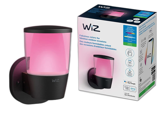 WiZ Lampara Inteligente de Pared Elpas Wall luz multicolor 8.5 watts
