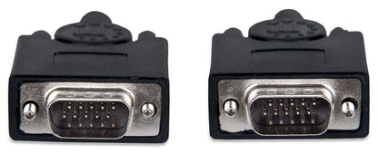 Manhattan Cable VGA para Monitor O PROYECTOR, 20 MTS Negro Macho-Macho