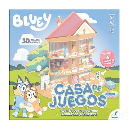 Novelty Corp - Juego De Mesa Bluey Casa De Juegos