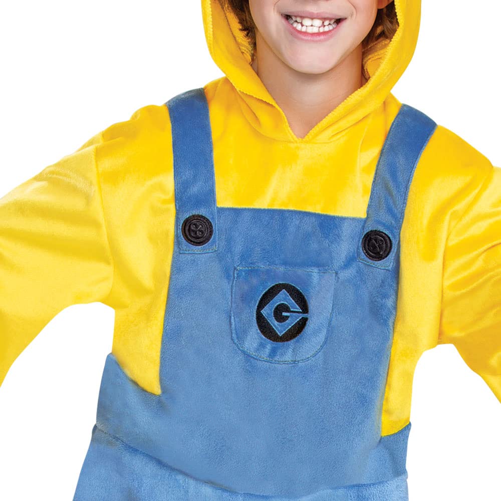 Disfraz Oficial de Kevin Infantil, Minions: Nace un Villano, Talla Infantil Grande (10-12)