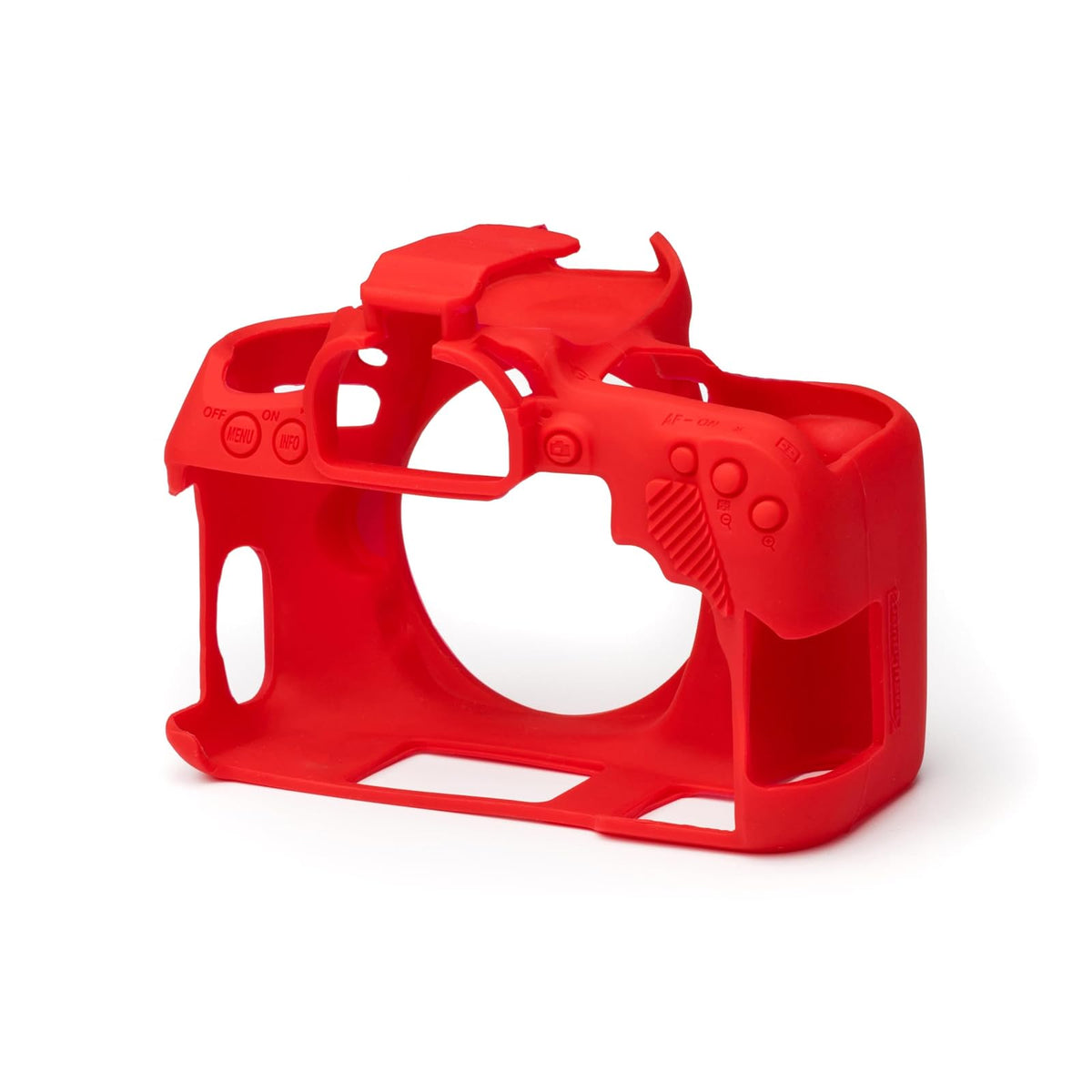 EasyCover - Funda de Silicona para cámara - Protección para su cámara Canon 77D - Rojo