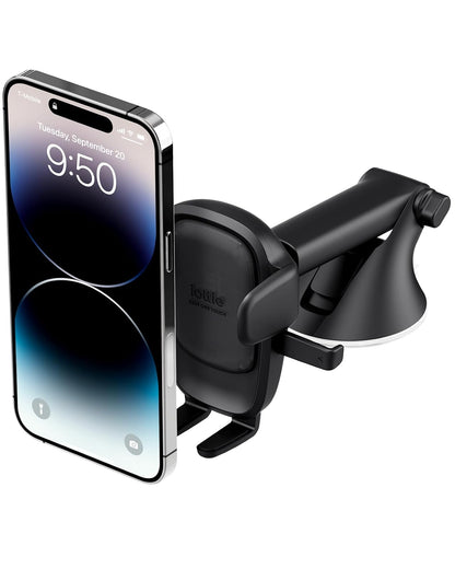 iOttie Easy One Touch Advanced Soporte Universal para salpicadero y Parabrisas con Ventosa para iPhone, Samsung, Google, Todos los teléfonos Inteligentes