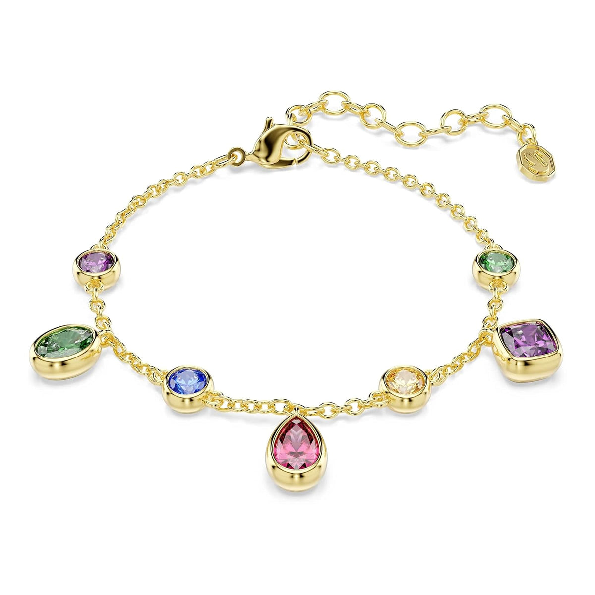 Pulsera Imber, Tallas mixtas, Lilas, Acabado en oro de 18 quilates