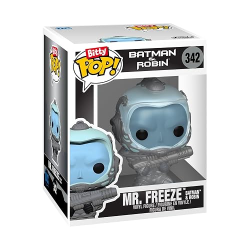 Funko Bitty Pop! Batman 85th Anniversary: Mini Collectible Toys 4-Pack - Mr. Freeze™ - Batman™ & Robin, Batman™ - 1997, The Penguin™ - Batman™ Returns, & Mystery Chase Figure (Styles May Vary)