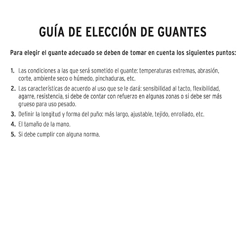 Truper GU-505, Guantes rojos para soldador