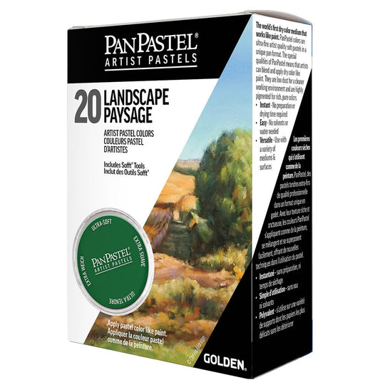 Panpastel - Set con 20 Colores Pasteles Paisaje