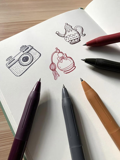 Zebra Pen Sarasa - Bolígrafo de gel retráctil con punta fina de 0,5 mm, varios colores de tinta ligera clásico, a base de agua, ideal para oficina y escuela, diario, toma de notas y uso en