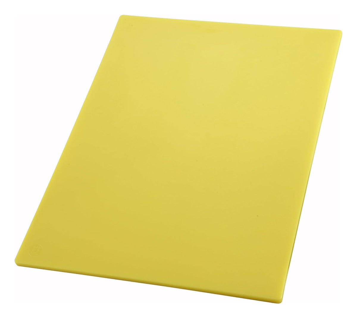 Winco Tabla de Cortar de Polietileno para Cocina Profesional - 45.7l x 30.5an cm - Amarillo