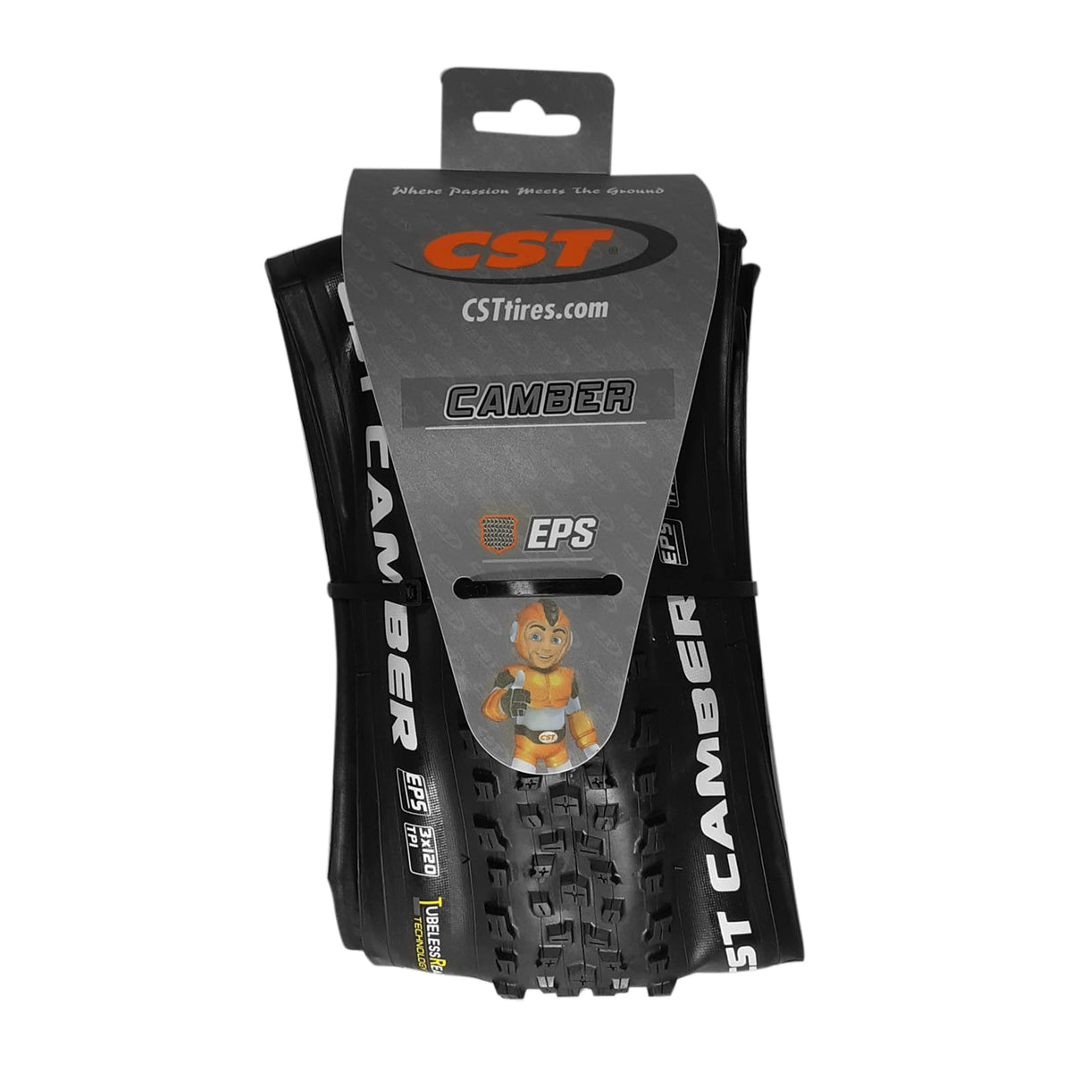 CST Camber Wire Bead Llanta con Hilos de Acero