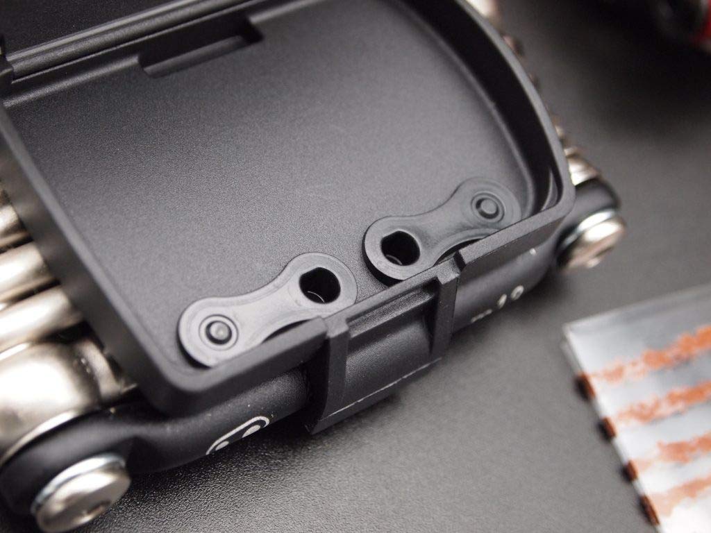 Crankbrothers Multi Tool M 13 - MTB Multi-Tool Gold - 13 herramientas de bicicleta (herramienta 13 en 1), ergonómicas y ligeras