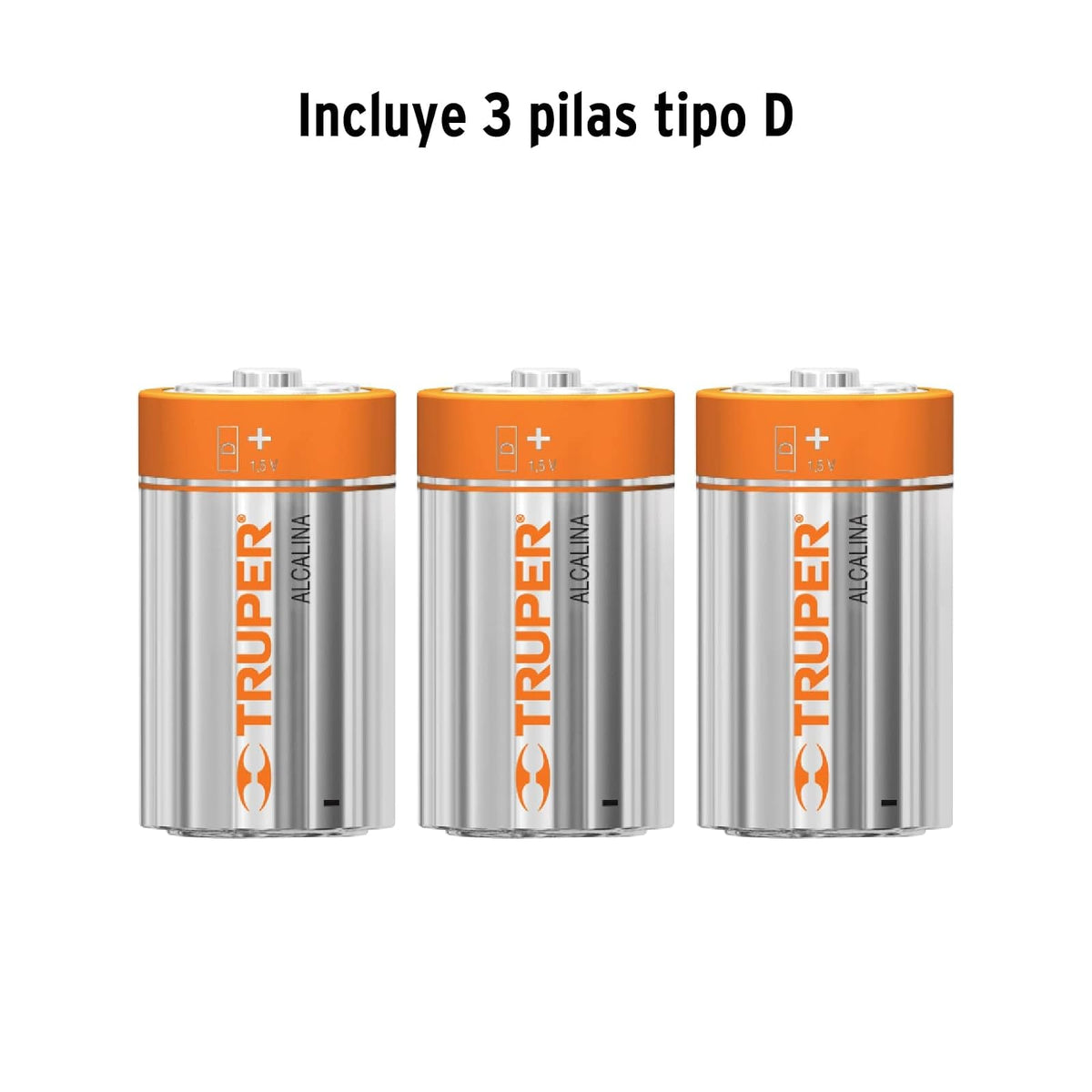 Truper LACA-3D Lámpara LED de campamento, tipo farol, incluye 3 pilas D, pack of/paquete de 1