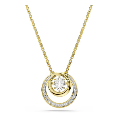 Swarovski Colección Hyperbola de corte redondo chapado en oro blanco