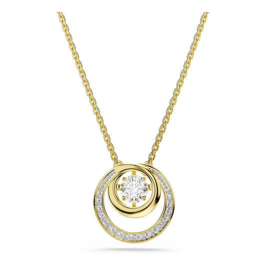 Swarovski Colección Hyperbola de corte redondo chapado en oro blanco