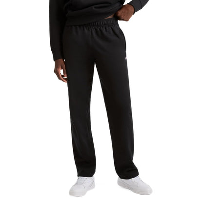 Champion - Pantalones Deportivos Powerblend para Hombres - Logotipo de parche C negro - XL