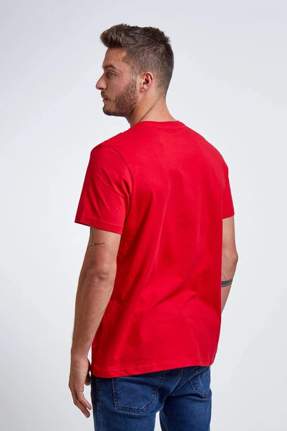 Tommy Hilfiger Wing Tip Crew Neck Short Sleeve Flag Logo T-Shirt