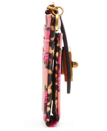 Betsey Johnson - portafolios plegable con diseño de leopardo