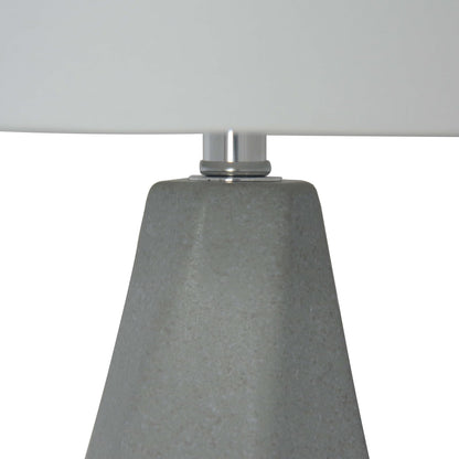 Luzerna CM-0190 Lámpara De Mesa Espinela, Color Capri Marmol, 1 Unidad