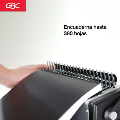 GBC Engargoladora Kombo Basic P/Arillo Plástico Cerlox. MX0016