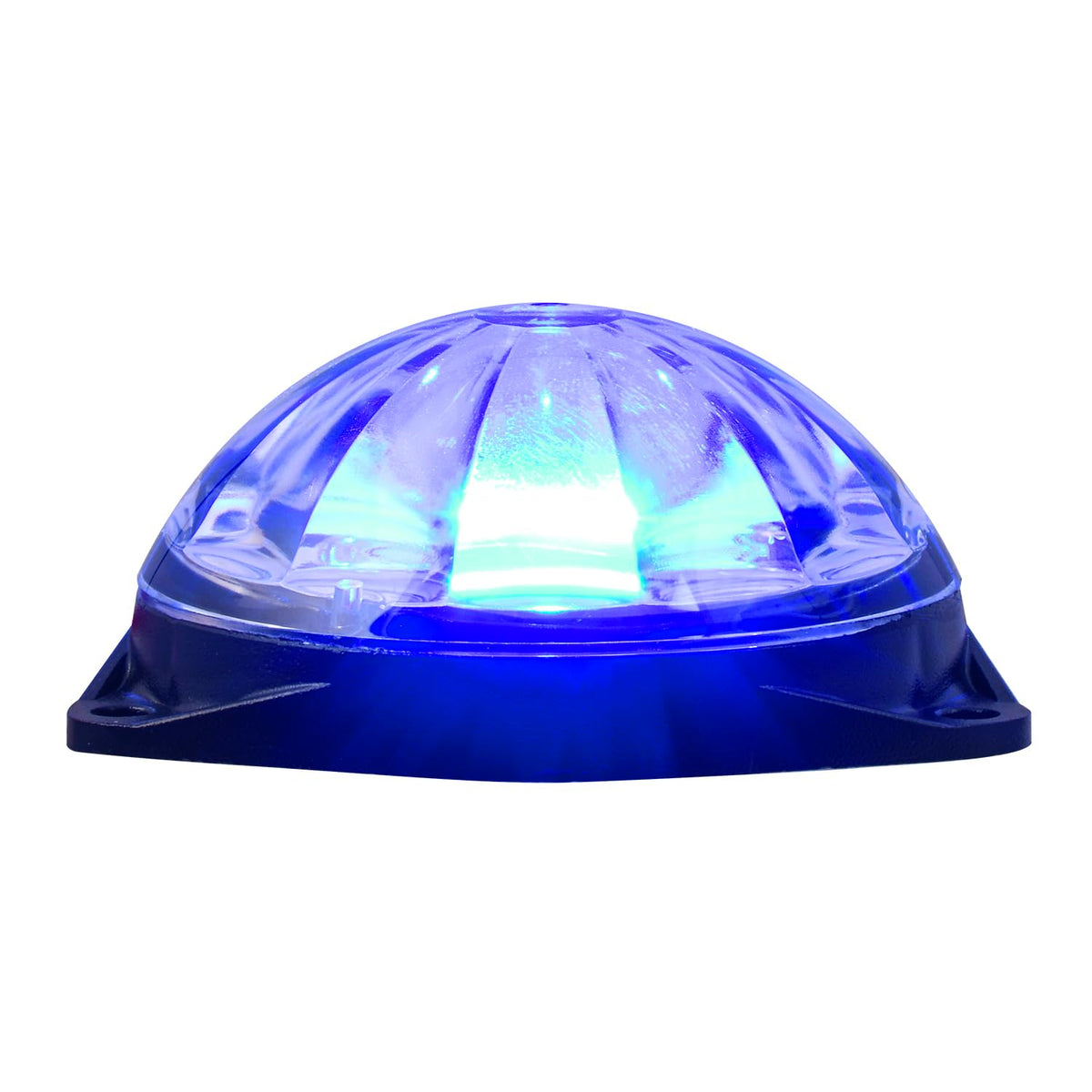 GG Grand General 81626 Mini Super Star Watermelon LED 2-3/4" Azul Transparente