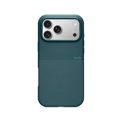 Beats - Funda de Alta protección con MagSafe de Beats para el iPhone 17 Pro MAX con Control de la Cámara, Resistente a rayones y caídas, Textura Mate con Forro de Microfibra – Azul Roca