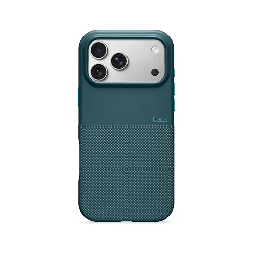 Beats - Funda de Alta protección con MagSafe de Beats para el iPhone 17 Pro MAX con Control de la Cámara, Resistente a rayones y caídas, Textura Mate con Forro de Microfibra – Azul Roca