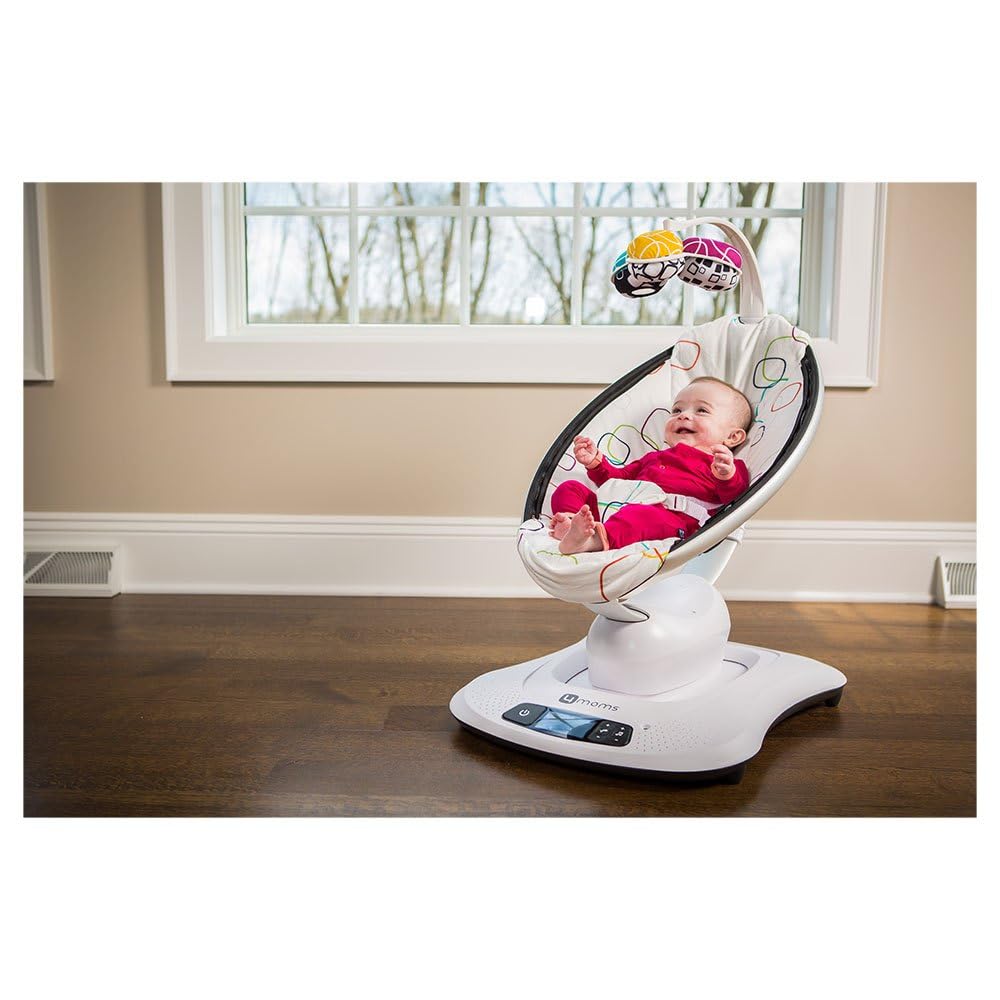4moms rockaRoo and mamaRoo - Inserto para bebés, bebés y niños pequeños, Lavable a máquina, Suave, Tela de Felpa, diseño Reversible, recién Nacido, 2 Unidades (Paquete de 1)