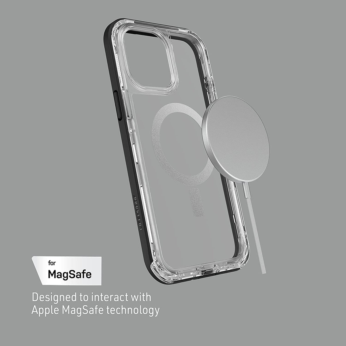 LifeProof Next Series con Funda MagSafe para iPhone 13 Pro (Solamente), Color Morado Esencial