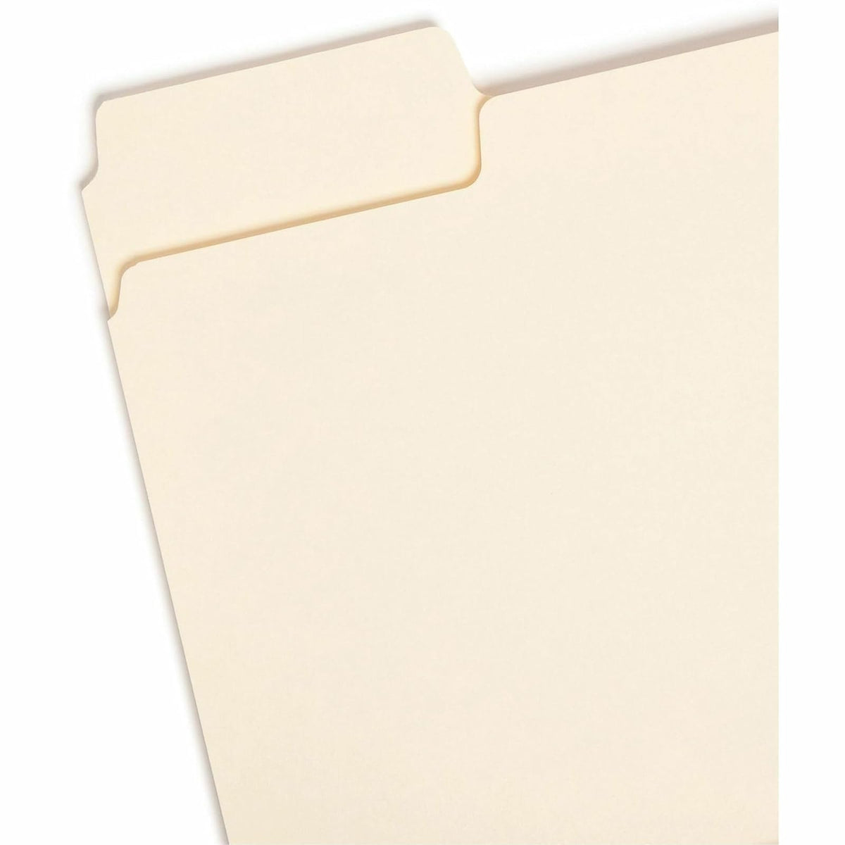 Smead SuperTab carpeta de archivos – 1/3-cut, tamaño carta, Manila, Manila, 100 per Box