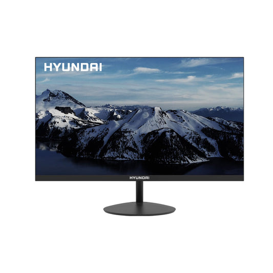 Hyundai Monitor HyView 24" Full HD 1920x1080, Panel VA, 60Hz, 5ms, HDMI, VGA, para Oficina y Hogar, Negro