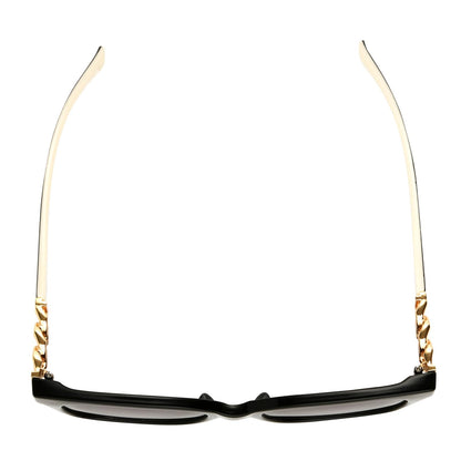 Nine West Katia - anteojos de sol cuadradas para mujer, Negro -, 55 mm