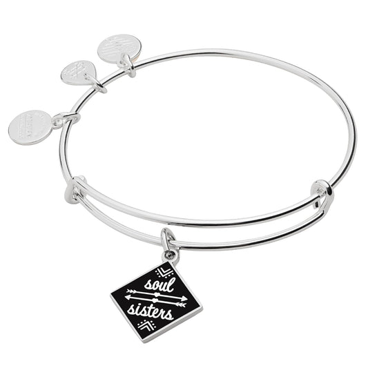 Alex and Ani - Pulsera de infusión de color para hermanas de alma