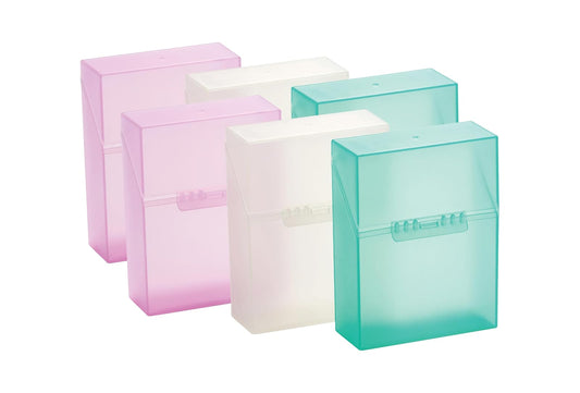 LockerMate by Bostitch Crayon - Caja de almacenamiento que protege 24 lápices de colores, paquete de 6