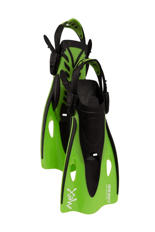 Cressi Aleta Mex, Verde, S/M