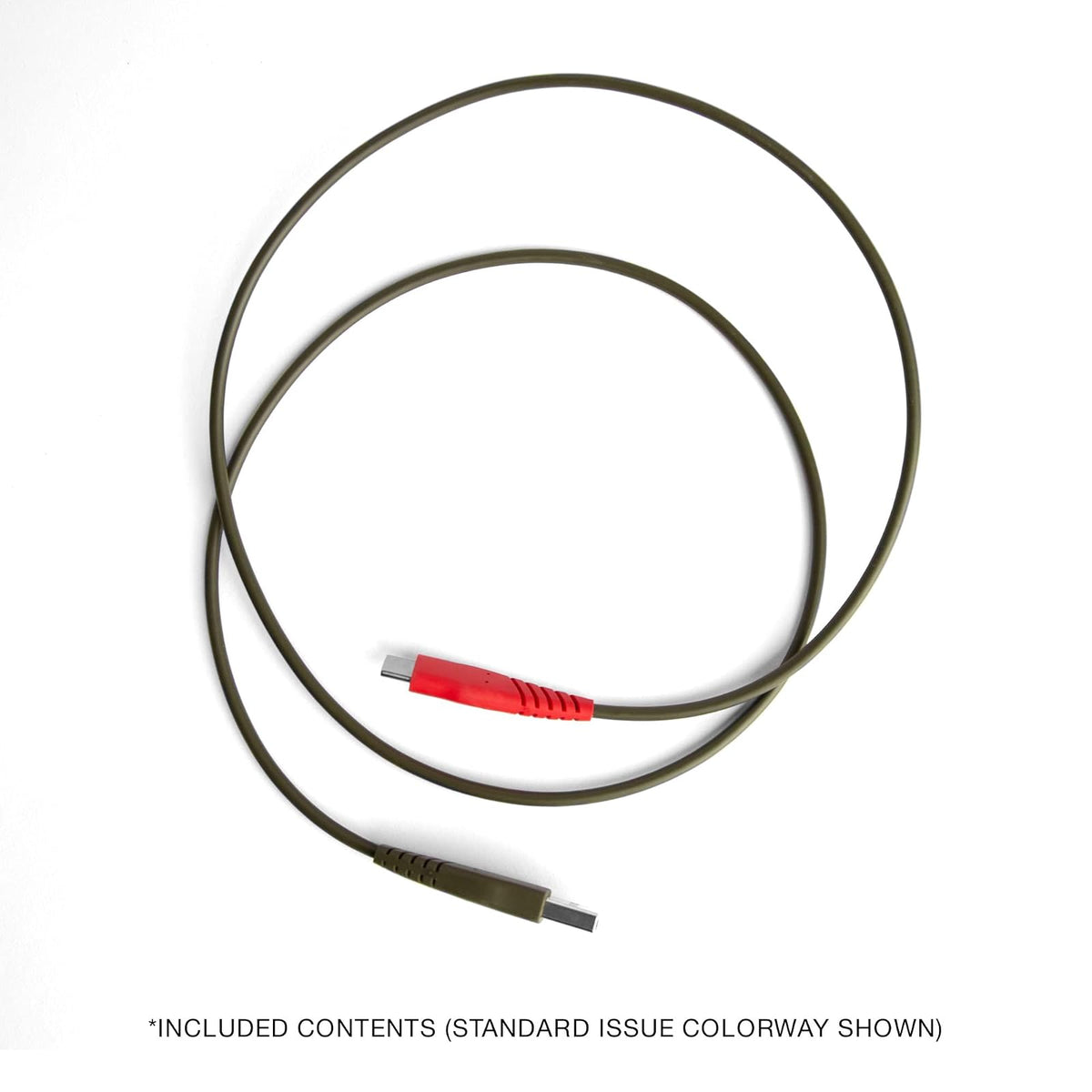 Skullcandy Line Cable Cargador USB C de 60 W USB C a USB C con Carga Rápida para iPad/Mini/Pro/Air, Macbook Pro, Samsung Galaxy, Switch, 4 Pies, Azul/Verde