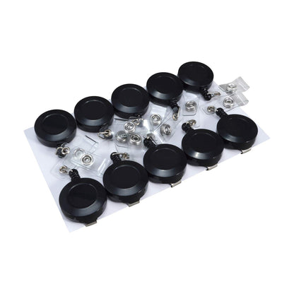 GBC Broche para Gafete Retráctil Tipo Yoyo, Paquete de 10 Pz.