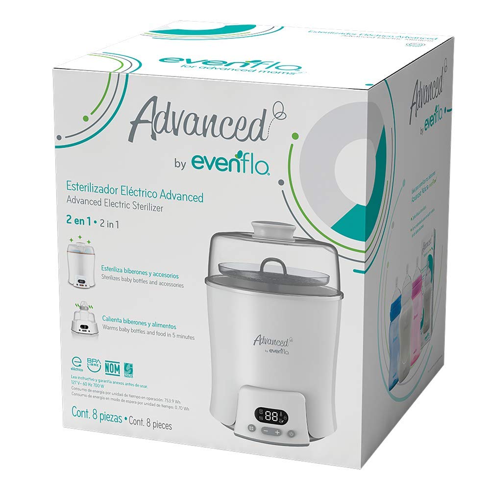 Evenflo Advanced Esterilizador 2en1 para Biberones