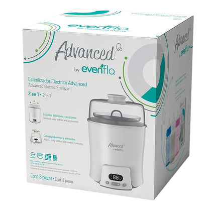 Evenflo Advanced Esterilizador 2en1 para Biberones