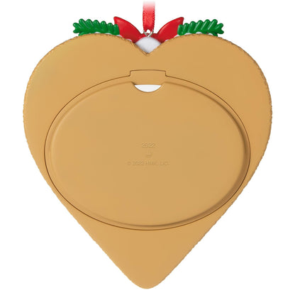 Hallmark Keepsake Adorno de Navidad 2022 con Fecha de año, Marco de Fotos para Galletas Family Forever