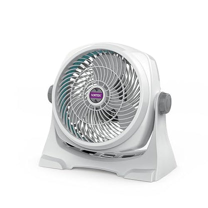 VORTEX Ventilador Piso y Escritorio de 12 pulgadas AFV-1212 | 3 Velocidades | Silencioso y Portátil | Ideal para Hogar y Oficina