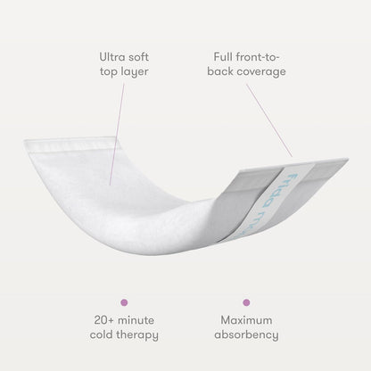 Frida Mom 2-in-1 Postpartum Absorbent Frida Mom Postpartum Perineal Ice Maxi Pads | Instant Cold Therapy Packs and Absorbent Maternity Pad in One Ready-to-use Padsicle for After Birth