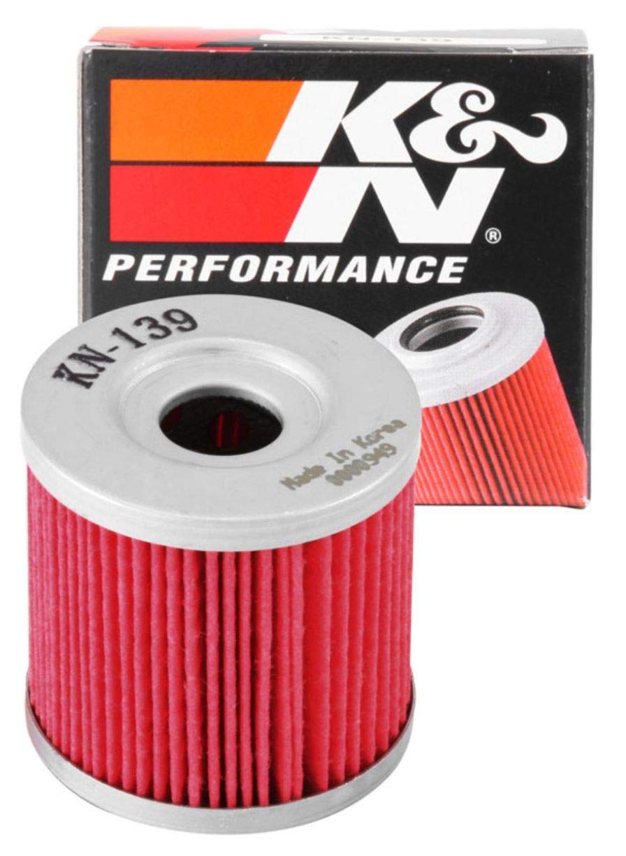 K & N kn-139 Powersports alto rendimiento Filtro de aceite