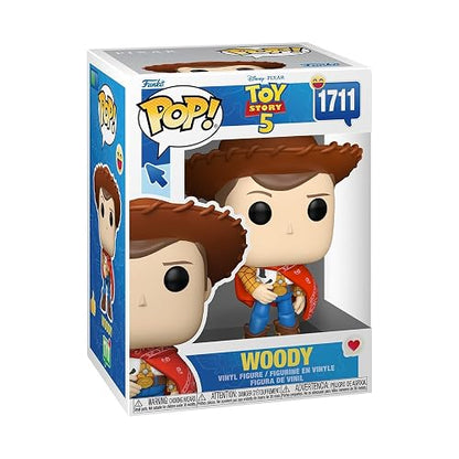 Funko Pop! Disney Pixar Toy Story - Woody | Mercancía Oficial - Figura de Vinilo Coleccionable para Decoración - Regalo de Cumpleaños para Fans