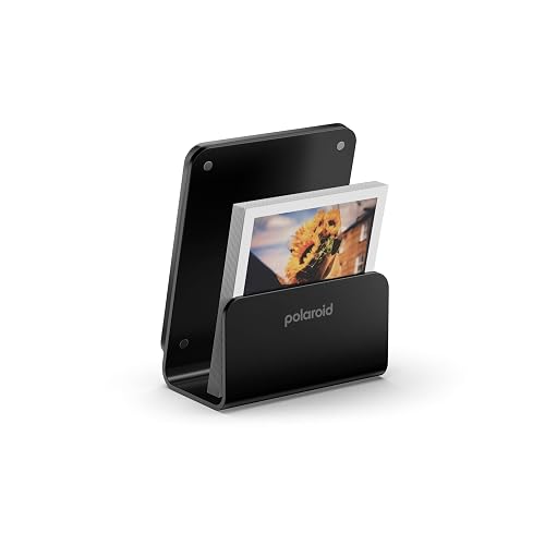 Polaroid 6366 - Marco de fotos acrílico en forma de L, color negro