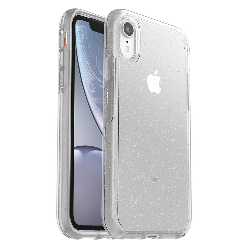 Otterbox Cell Phone Case Symmetry Frustration for Joyride, Silver Flake/Clear