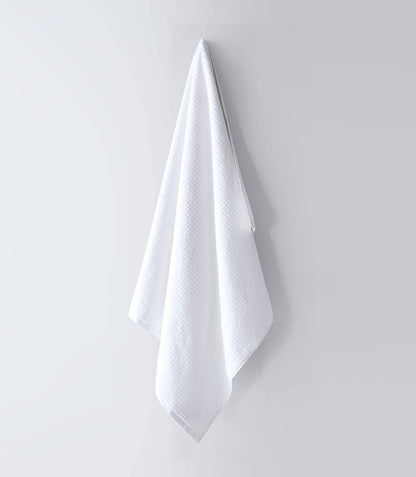 Tommy Bahama - Toallas de baño, decoración de baño de algodón Altamente Absorbente, Baja Pelusa y Resistente a la decoloración, Certificado Oeko-Tex (Blanco del Pacífico Norte, 6 Piezas)
